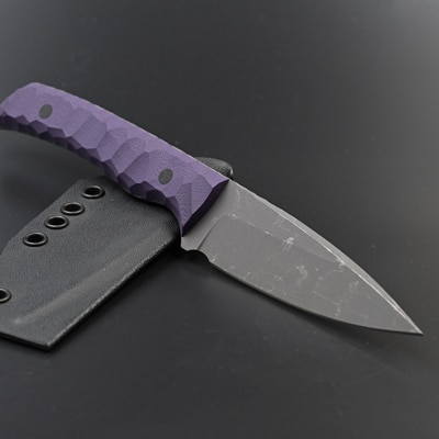 Phobos All-purpose Knife with purple handle